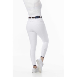 Pantalon Equithème Yolande recyclé Blanc Pantalon Equithème Yolande recyclé Blanc