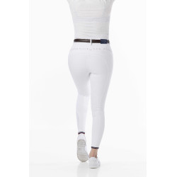 Pantalon Equithème Yolande recyclé Blanc Pantalon Equithème Yolande recyclé Blanc