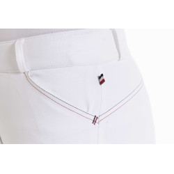 Pantalon Equithème Yolande recyclé Blanc Pantalon Equithème Yolande recyclé Blanc