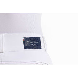 Pantalon Equithème Yolande recyclé Blanc Pantalon Equithème Yolande recyclé Blanc