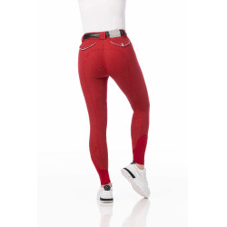 Pantalon Equithème Belinda Rouge Pantalon Equithème Belinda Rouge