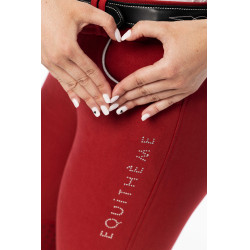 Pantalon Equithème Belinda Rouge Pantalon Equithème Belinda Rouge