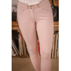 Pantalon d'équitation Élégance Pénélope Rose poudré
