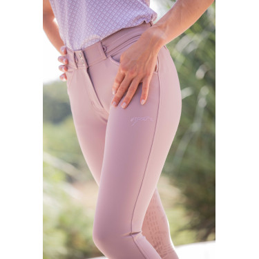 Pantalon d'équitation Élégance Pénélope Rose poudré