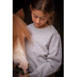 Sweat Pénélope Cassou Gris chiné