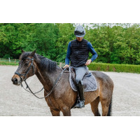 Gilet chauffant Equithème Charlie Noir Gilet chauffant Equithème Charlie Noir