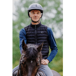 Gilet chauffant Equithème Charlie Noir