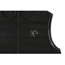 Gilet chauffant Equithème Charlie Noir