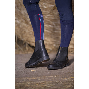 Chaussettes Equithème Classic bleu-blanc-rouge Chaussettes Equithème Classic bleu-blanc-rouge