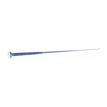 Cravache de dressage T de T Marine / bleu ciel