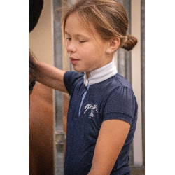Polo de concours Eden by PL Madrid Bleu marine