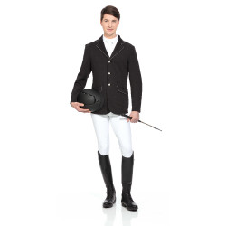 Veste de concours Equithème Soft Classic Noir Veste de concours Equithème Soft Classic Noir