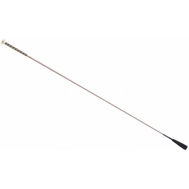 Cravache de dressage claquette cuir T de T Cravache de dressage claquette cuir T de T