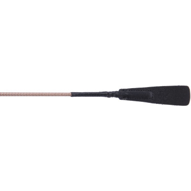 Cravache de dressage claquette cuir T de T Cravache de dressage claquette cuir T de T