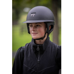 Casque Pénélope visière longue Noir mat Casque Pénélope visière longue Noir mat
