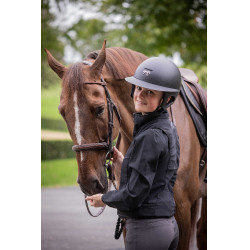 Casque Pénélope visière longue Noir mat Casque Pénélope visière longue Noir mat