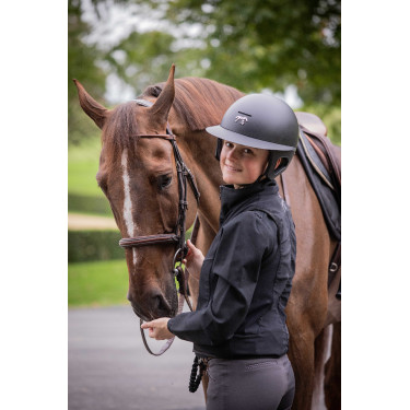 Casque Pénélope visière longue Noir mat Casque Pénélope visière longue Noir mat