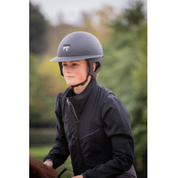 Casque Pénélope visière longue Noir mat Casque Pénélope visière longue Noir mat