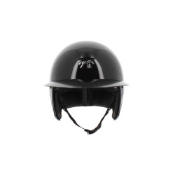 Casque Pénélope visière longue Noir brillant Casque Pénélope visière longue Noir brillant