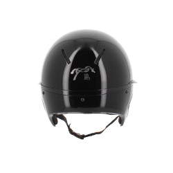 Casque Pénélope visière longue Noir brillant Casque Pénélope visière longue Noir brillant