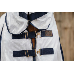 Chemise Equithème Mesh combo Blanc Chemise Equithème Mesh combo Blanc