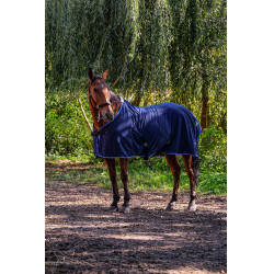 Chemise en maille fine Riding World Bleu marine