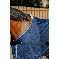 Chemise en maille fine Riding World Bleu marine