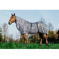 Chemise anti-eczéma zèbre Riding World Zèbre noir / blanc Motifs Chemise anti-eczéma zèbre Riding World Zèbre noir / blanc Motifs