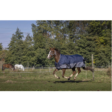 Couverture Equithème Tyrex 600 Doublée polaire Couverture Equithème Tyrex 600 Doublée polaire