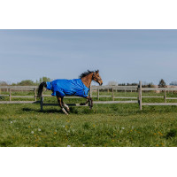 Couverture Equithème Tyrex Aisance 1200D Bleu roi