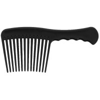Peigne grande dents P.V.C Hippotonic Soft Noir Peigne grande dents P.V.C Hippotonic Soft Noir