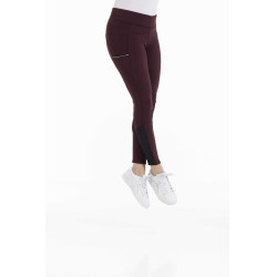 Pull-on Equithème Brigitte fond silicone Bordeaux Pull-on Equithème Brigitte fond silicone Bordeaux