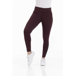 Pull-on Equithème Brigitte fond silicone Bordeaux Pull-on Equithème Brigitte fond silicone Bordeaux