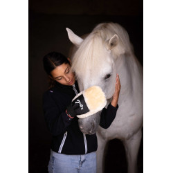 Gant de pansage Pénélope Noir Gant de pansage Pénélope Noir