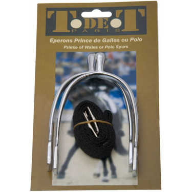 Éperons Polo éco acier T de T Éperons Polo éco acier T de T
