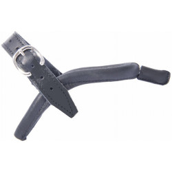 Éperons T de T homme Cuir Noir Éperons T de T homme Cuir Noir