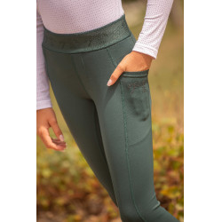 Pantalon Pull On Eden by Pénélope Delphe Vert foncé