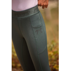 Pantalon Pull On Eden by Pénélope Delphe Vert foncé