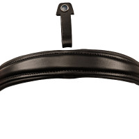 Muserolle spéciale dressage Stübben combinée 2300 Leitrim Noir / noir argenté Muserolle spéciale dressage Stübben combinée 2300 Leitrim Noir / noir argenté
