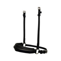 Muserolle Allemande Stübben 2300 Leitrim Noir / noir argenté Muserolle Allemande Stübben 2300 Leitrim Noir / noir argenté