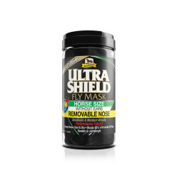 Masque anti-mouches sans oreilles et protège-nez Absorbine Ultrashield
