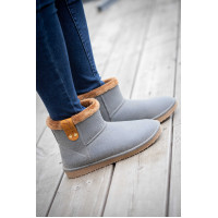 Boots Pénélope Gris / marron