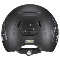 Casque Uvex Kidoxx Happy horse Noir mat Casque Uvex Kidoxx Happy horse Noir mat