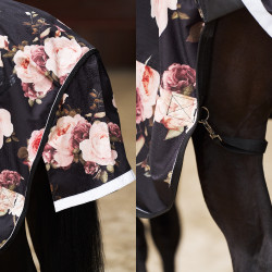 Couverture de paddock Imperial Riding Pandora 100gr Imprimé fleur Motifs