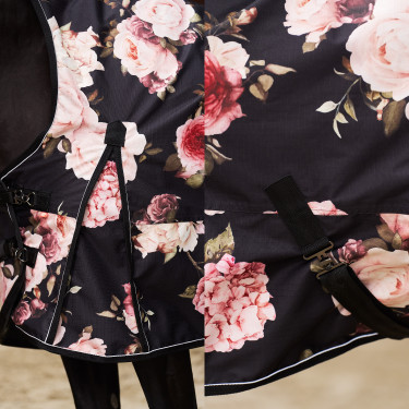Couverture de paddock Imperial Riding Pandora 100gr Imprimé fleur Motifs