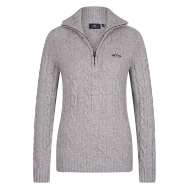 Pullover HV Polo Dunya Gris chiné Pullover HV Polo Dunya Gris chiné