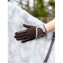 Gants d'équitation LeMieux Pro Mesh Marron / almond Gants d'équitation LeMieux Pro Mesh Marron / almond