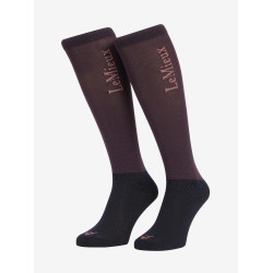 Chaussettes de concours LeMieux 2 paires