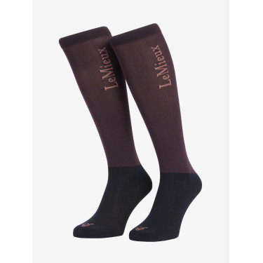 Chaussettes de concours LeMieux 2 paires Chaussettes de concours LeMieux 2 paires