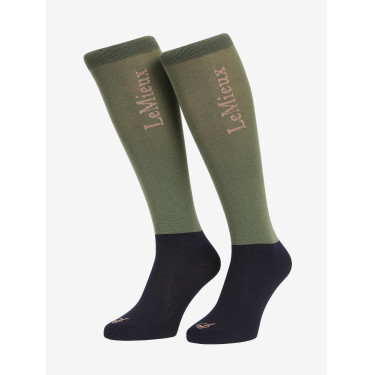 Chaussettes de concours LeMieux 2 paires Chaussettes de concours LeMieux 2 paires